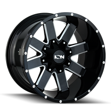 Load image into Gallery viewer, ION Type 141 20x9 / 8x180 BP / 0mm Offset / 124.1mm Hub Gloss Black Milled Wheel - GTR Auto
