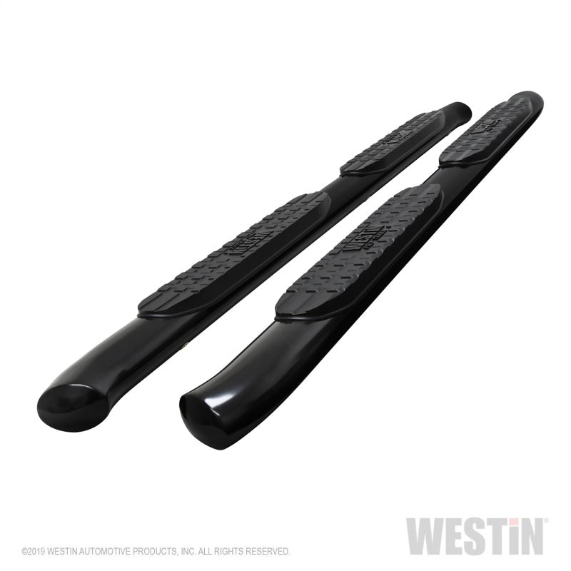 Westin 05-21 Toyota Tacoma Access Cab PRO TRAXX 4 Oval Nerf Step Bars - Blk - GTR Auto