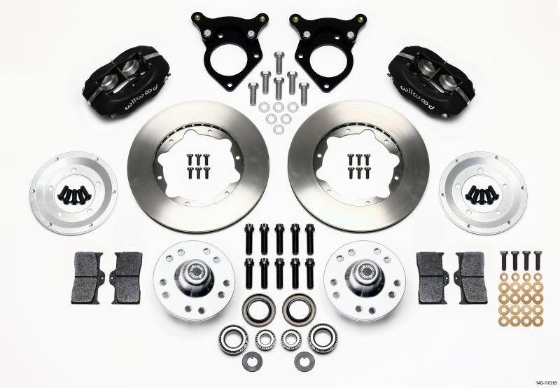 Wilwood Forged Dynalite Front Kit 11.00in 87-93 Mustang 5 Lug - GTR Auto