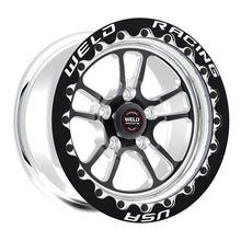 Load image into Gallery viewer, Weld S70 RT-S 15x10in / 5x115 BP / 6.5in. BS - Black Center - Polished Shell Wheel
