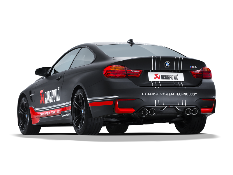 Akrapovic 14-17 BMW M3/M4 (F80/F82) Slip-On Line (Titanium) (Req. Tips) - GTR Auto