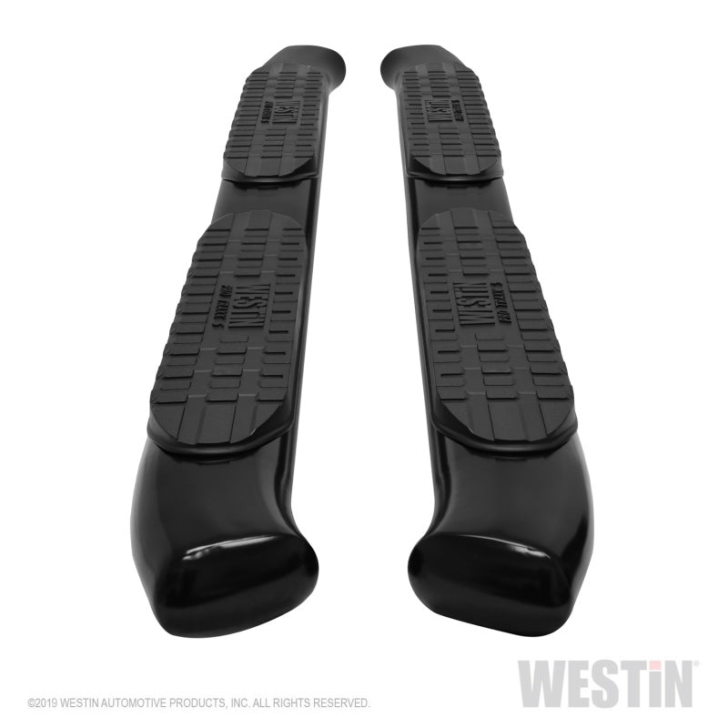 Westin 19-21 Ford Ranger SuperCab PRO TRAXX 5 Oval Nerf Step Bars - Blk - GTR Auto