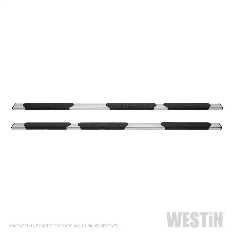 Westin 10-18 RAM 2500/3500 CC 6.5ft Bed R5 M-Series W2W Nerf Step Bars - Polished SS - GTR Auto