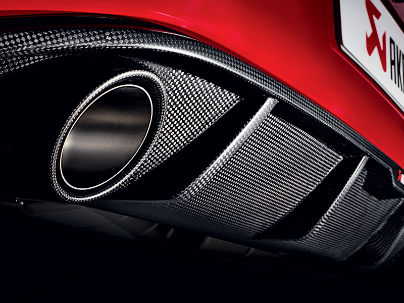 Akrapovic 13-17 Volkswagen Golf GTI (VII) Rear Carbon Fiber Diffuser - Matte - GTR Auto