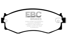 Load image into Gallery viewer, EBC 89-98 Nissan 240SX Yellowstuff Front Brake Pads