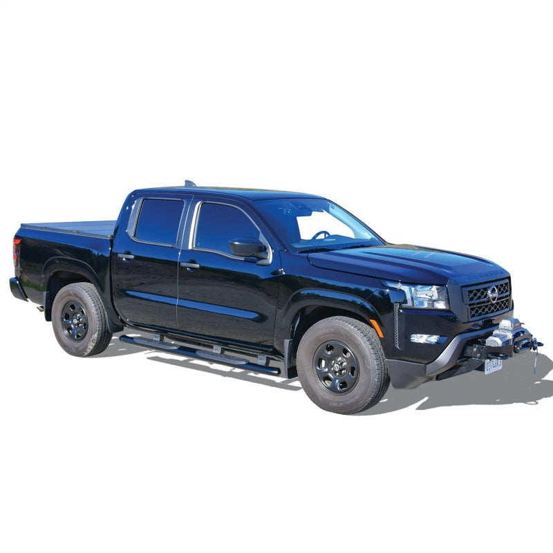 Westin 2022 Nissan Frontier Crew Cab PRO TRAXX 4 Oval Nerf Step Bars - Black - GTR Auto
