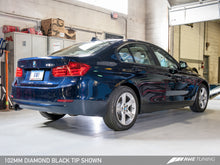 Load image into Gallery viewer, AWE Tuning 13-18 BMW 320i (F30) Touring Edition Exhaust w/ Performance Mid Pipe - Diamond Blk Tips - GTR Auto