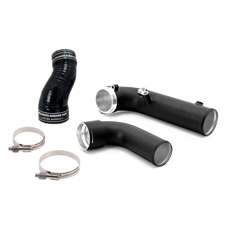 Mishimoto 2020+ Toyota Supra Charge Pipe Kit - Micro-Wrinkle Black - GTR Auto