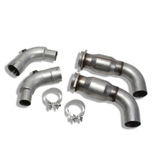 Load image into Gallery viewer, BBK 05-20 Dodge Challenger/Charger 6.1/6.2/6.4L Hemi 3in Catted High Flow Mid Pipe - GTR Auto