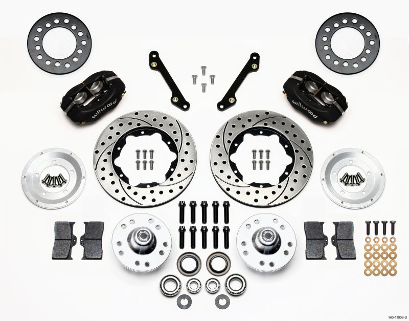 Wilwood Forged Dynalite Front Kit 11.00in Drilled 79-81 Camaro - GTR Auto