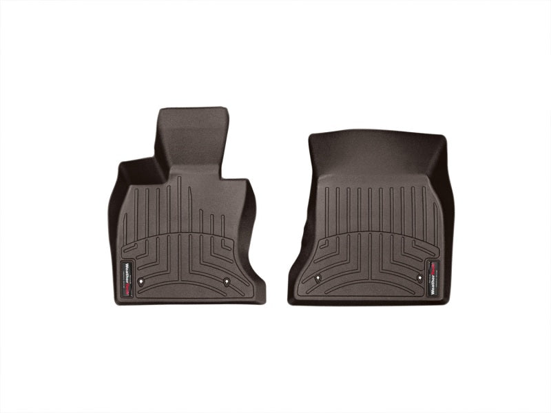WeatherTech 2010-2016 BMW 5-Series Front FloorLiner - Cocoa - GTR Auto