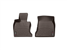 Load image into Gallery viewer, WeatherTech 2010-2016 BMW 5-Series Front FloorLiner - Cocoa - GTR Auto