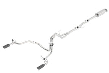Load image into Gallery viewer, Borla 15-16 Ford F150 3.5L EcoBoost Ext. Cab Black Chrome CB Exhaust ATAK Single Split Rear Exit