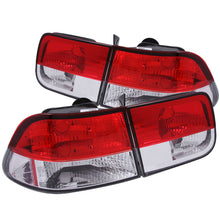 Load image into Gallery viewer, ANZO 1996-2000 Honda Civic Taillights Red/Clear - GTR Auto