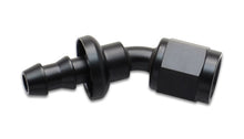 Load image into Gallery viewer, Vibrant Push-On 30 Degree Hose End Elbow Fitting Size -8AN