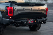 Load image into Gallery viewer, Addictive Desert Designs 17-18 Ford F-150 Raptor HoneyBadger Rear Bumper w/ 10in SR LED Mounts - GTR Auto