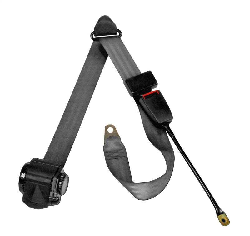 Omix Off Road Seat Belt Black 92-95 Wrangler YJ - GTR Auto