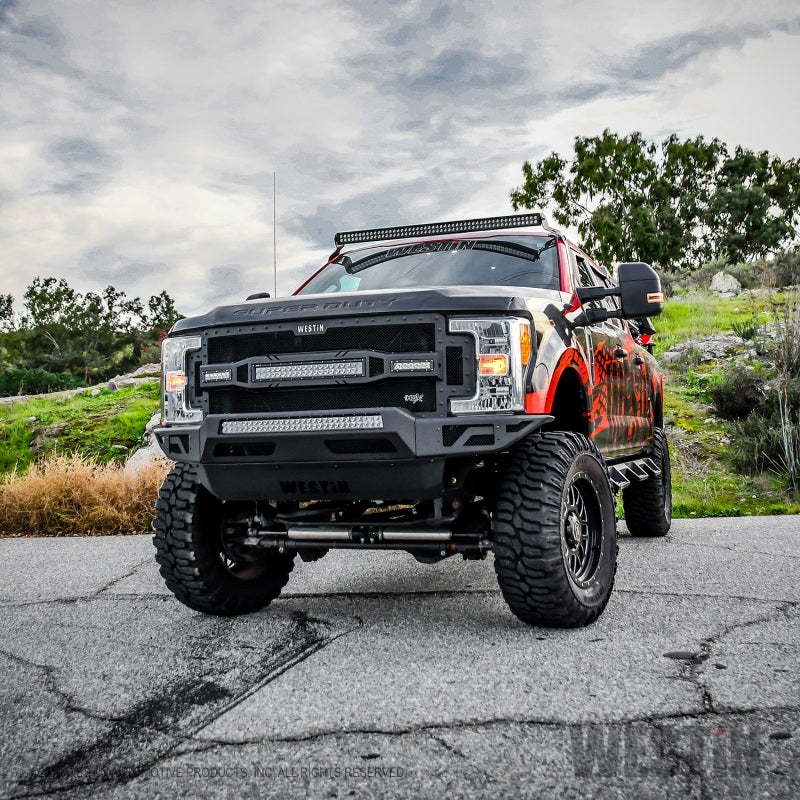 Westin 17-19 Ford F-250/350 Pro-Mod Front Bumper - Textured Black
