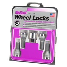 Load image into Gallery viewer, McGard Wheel Lock Bolt Set - 4pk. (Cone Seat) M12X1.5 / 21mm Hex / 18.2mm Shank Length - Chrome - GTR Auto