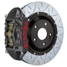 Load image into Gallery viewer, Brembo 22+ WRX (Excl. EyeSight) Rear GTS BBK 4 Piston Cast 345x28 2pc Rotor Slotted Type3-Black HA 2P3.8065AS