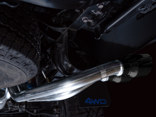 Load image into Gallery viewer, AWE Tuning 16-22 Toyota Tacoma 0FG Cat-Back Exhaust w/ BashGuard - Dual Diamond Black Tips
