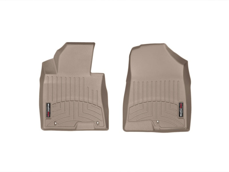 WeatherTech 13+ Hyundai Elantra GT Front FloorLiner - Tan - GTR Auto