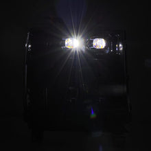 Load image into Gallery viewer, AlphaRex 16-18 Chevy 1500HD NOVA-Series LED Proj Headlghts Alpha BK Atv Lgt/SeqSig &amp; DRL(Req 810023) - GTR Auto