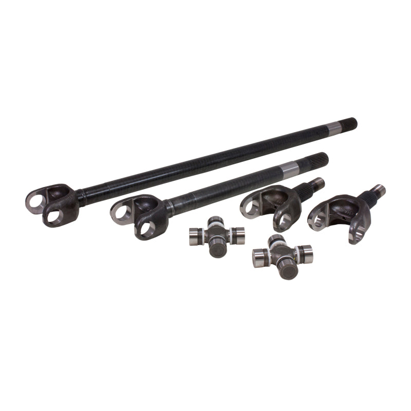 Yukon Gear Front 4340 Chrome-Moly Replacement Axle Kit For 72-81 Dana 30 Jeep CJ w/ 27 Splines - GTR Auto