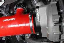 Load image into Gallery viewer, PERRIN 22-26 Subaru WRX / 20-25 LGT &amp; OBXT Turbo Inlet Hose w/Turbo Adapter Flange (Short) - Red