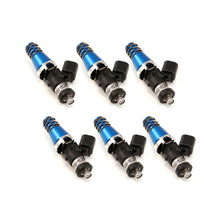 Load image into Gallery viewer, Injector Dynamics 1340cc Injectors - 60mm Length - 11mm Blue Top - Denso Lower Cushion (Set of 6) - GTR Auto