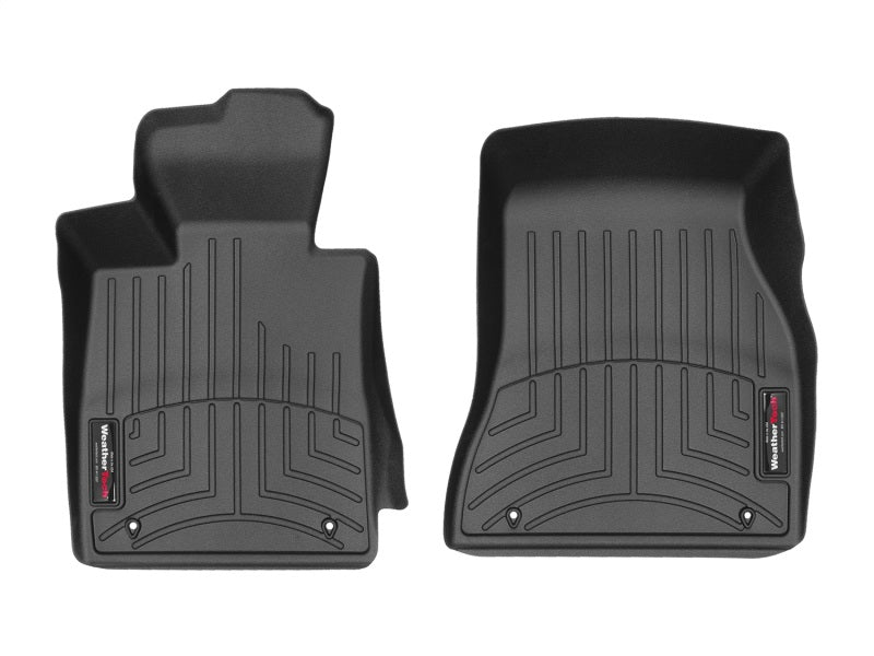 WeatherTech 2017+ BMW 5-Series Front FloorLiner - Black (xDrive Only - Does Not Fit RWD) - GTR Auto