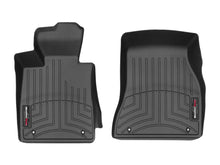 Load image into Gallery viewer, WeatherTech 2017+ BMW 5-Series Front FloorLiner - Black (xDrive Only - Does Not Fit RWD) - GTR Auto