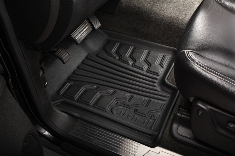 Lund 04-08 Ford F-150 Std. Cab Catch-It Floormat Front Floor Liner - Black (2 Pc.) - GTR Auto