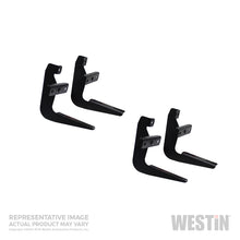 Load image into Gallery viewer, Westin 2015-2018 Ford F-150 SuperCrew Running Board Mount Kit - Black - GTR Auto