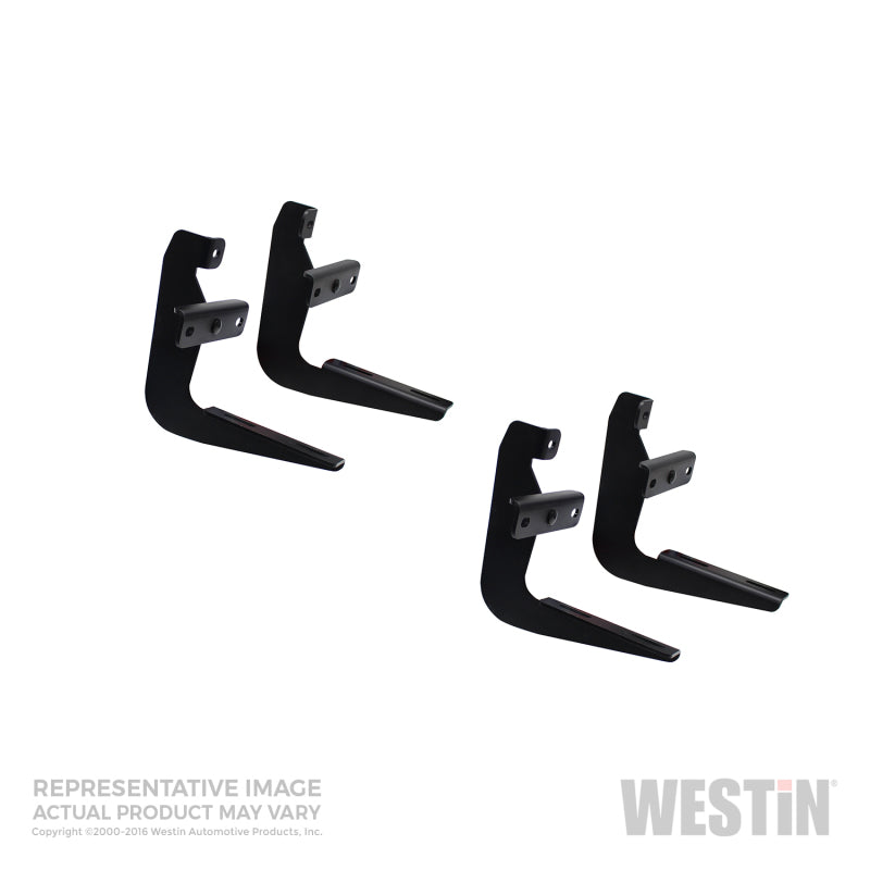 Westin 2011-2018 Dodge/Jeep Durango Running Board Mount Kit - Black - GTR Auto