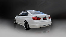 Load image into Gallery viewer, Corsa 12-14 BMW 335i Sedan AWD F30 3in Polished Touring Dual Rear Single 3.5in Tip Cat-Back - GTR Auto