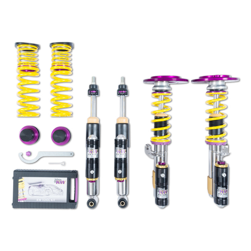 KW Coilover Kit V4 2018+ BMW M2 Competition F87 Coupe w/o EDC - GTR Auto