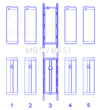 Load image into Gallery viewer, King Engine Bearings BMW N20/B20 Crankshaft Main Bearings - GTR Auto