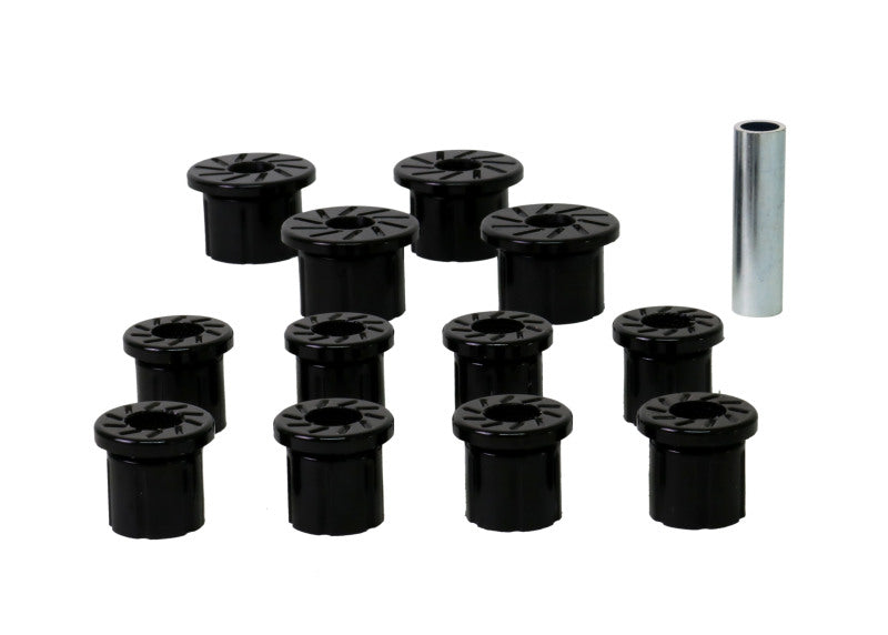Whiteline 84-89 Toyota 4Runner/Pickup Rear Leaf Spring Shackle Bushing Kit - GTR Auto
