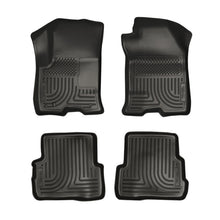 Load image into Gallery viewer, Husky Liners 08-11 Ford Focus WeatherBeater Combo Black Floor Liners - GTR Auto