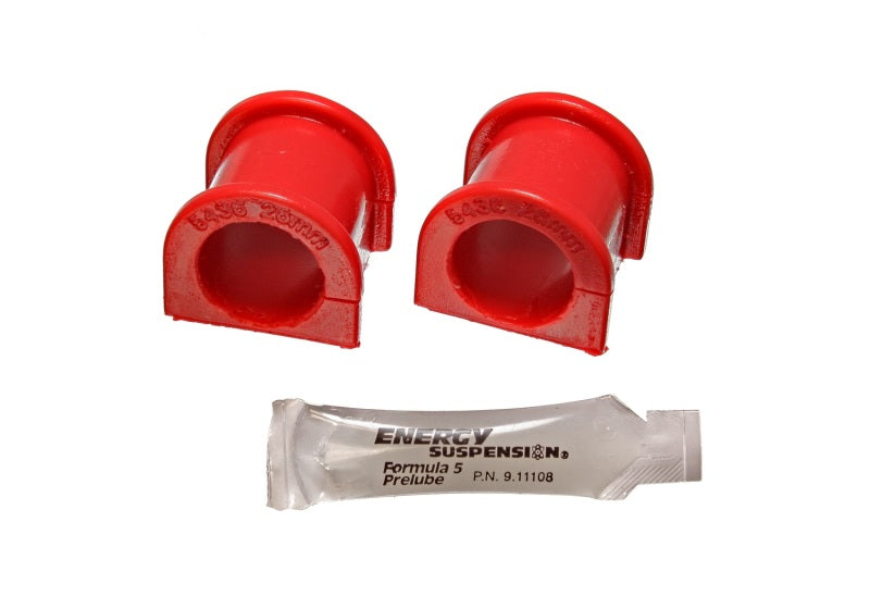 Energy Suspension 99-00 Honda Civic Si Red 26mm Front Sway Bar Bushings - GTR Auto
