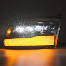 Load image into Gallery viewer, AlphaRex 09-18 Dodge Ram 1500HD NOVA LED Projector Headlights Plank Style Design Alpha Black w/DRL - GTR Auto