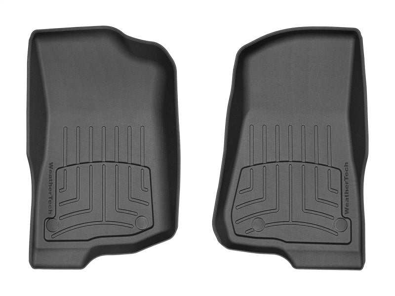 WeatherTech 2020+ Jeep Gladiator Front FloorLiner HP - Black - GTR Auto