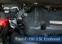 Load image into Gallery viewer, J&amp;L 2011-2025 Ford F-150 2.7L/3.5L/5.0L Passenger Side Oil Separator 3.0 - Clear Anodized - GTR Auto