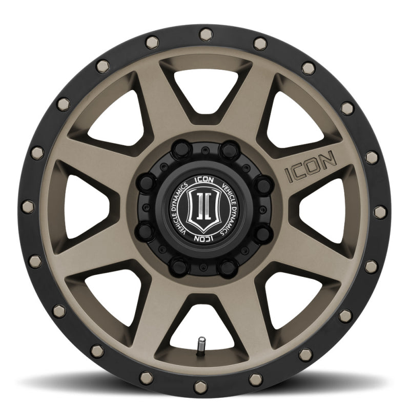 ICON Rebound HD 18x9 8x170 6mm Offset 5.25in BS 125mm Bore Bronze Wheel - GTR Auto