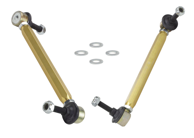 Whiteline 02-06 Mini Cooper S Front Swaybar link kit-Adjustable ball end links - GTR Auto