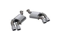 Load image into Gallery viewer, 2016-2024 Chevrolet Camaro SS  QTP Screamer Axle Back Quad Tip Bumper