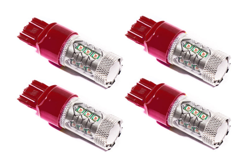 Diode Dynamics 7443 LED Bulb XP80 LED - Red Set of 4 - GTR Auto