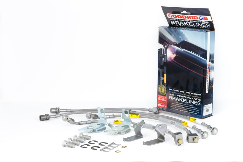 Goodridge 08-11 Dodge Challenger / 06-11 Charger / 06-08 Magnum SRT8 Brake Lines - GTR Auto