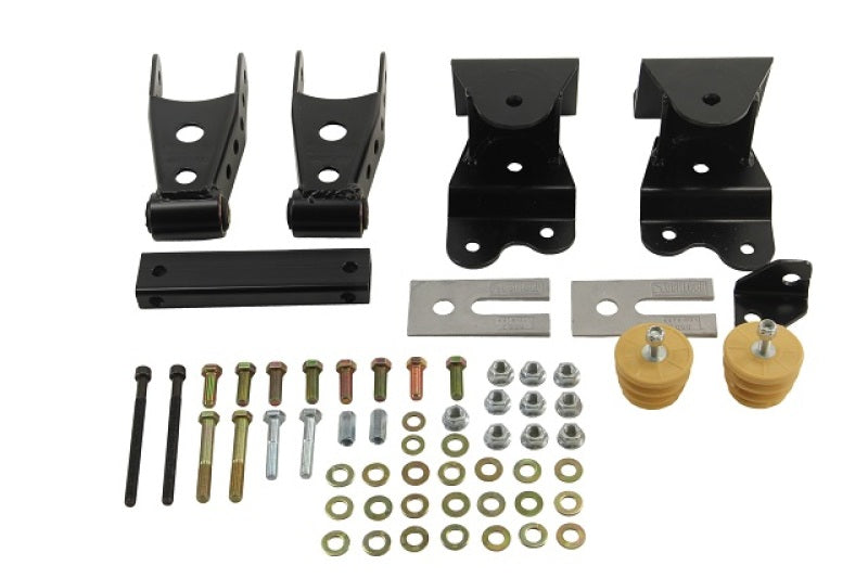 Belltech SHACKLE AND HANGER KIT 88-98 GM C-1500/2500 EXT CAB - GTR Auto